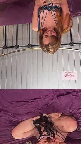 2 CONCUPISCENT ALLIES TURN PILLOW FIGHT INTO LESBO THONG-ON BANG