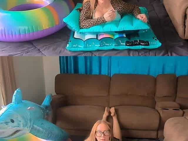 Cute blonde teen Lindsey solo toying pussy and ass