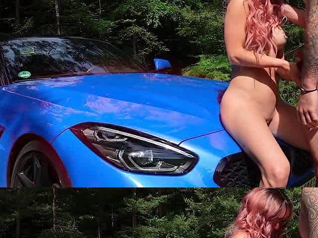 SCREW ME IN THE FOREST ON YOUR SPORTSCAR