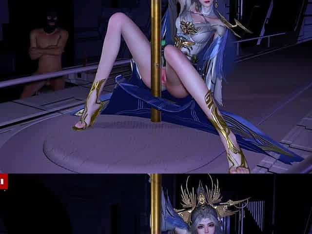Seductive Priestess: Animated and Curved - 3D Animation Hentai