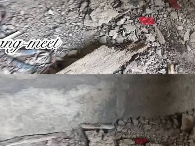 I Meet a Stranger in My Uncompleted Building