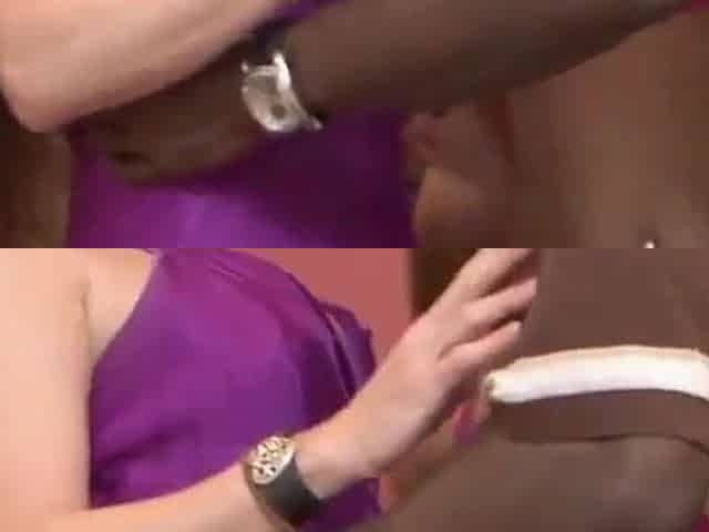Alexandra and Scarlet are lesbians who have interracial threesome sex with a black cock
