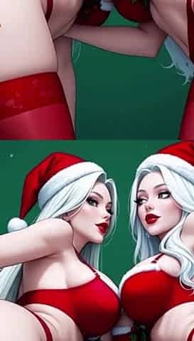 Santa Claus Sexy Pose Sfw Version (ai Animation)
