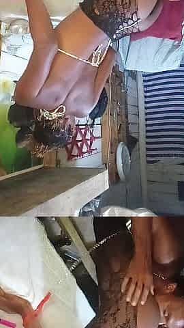 I had Thatredninja on a leash an he dared me to roll up while he eats out my pussy and ass