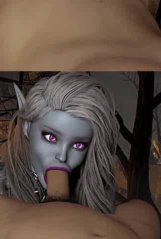 Wild Night Elf Is Hunting for a Fuck