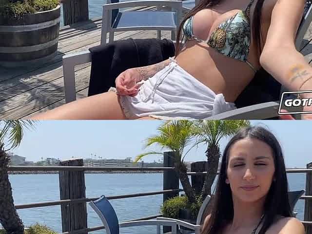hawt Lalin girl screws a random chap that babe met at the beach - Natalia Nyx