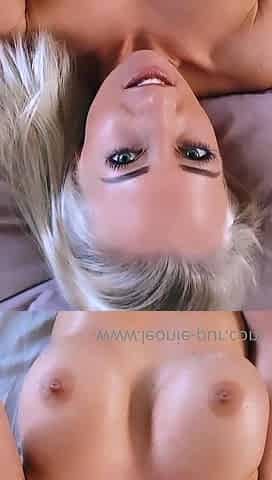 Horniest Amateur Blonde Teen caught masturbating on Webcam
