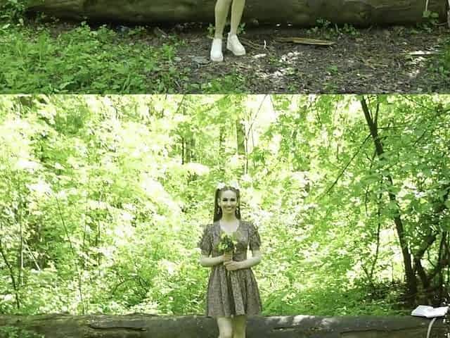 The photo shoot ended with anal cheating on the bride.