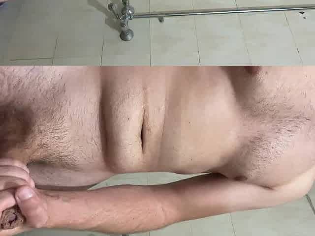 Using my jock in washroom