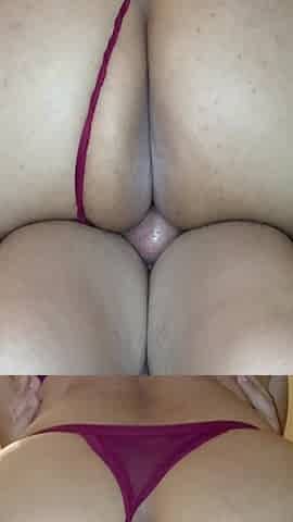 My Round Ass Riding a Dick
