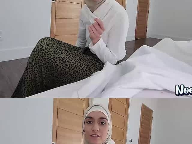 Sophia Leone and Aubry Babcock HIJAB Sex NOOKIES
