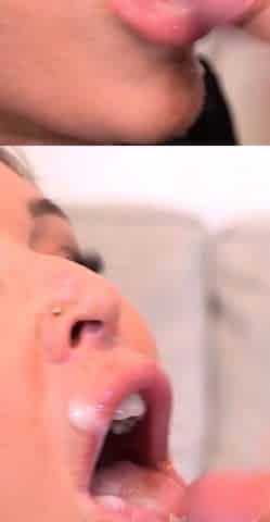 Empty your balls in my mouth