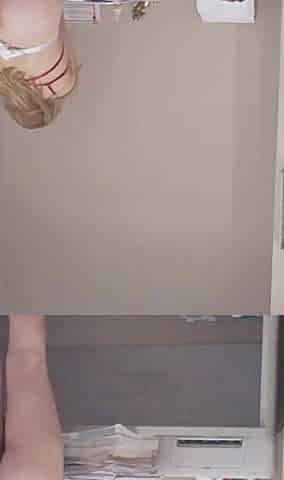 Hot Girl Cleaning with Surprise in the Ass