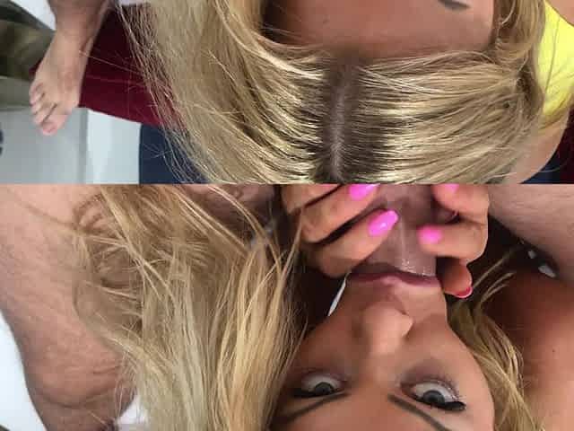 Young Blonde Riley Steele Gets Rough Fucking & Facial by Thick Cock Brit