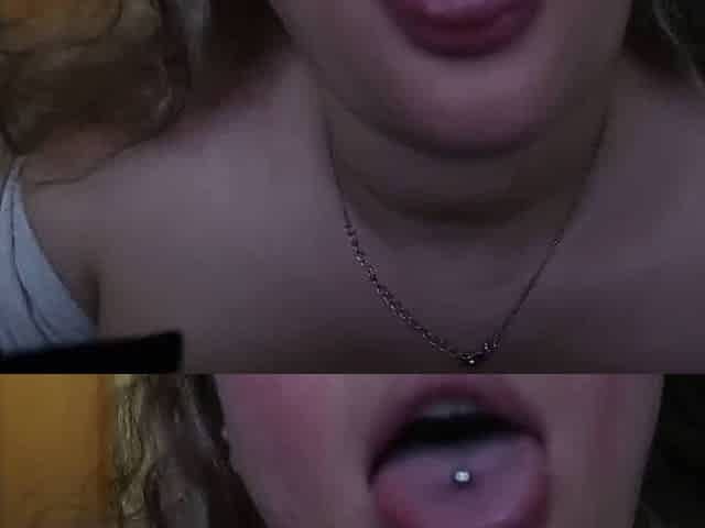 Beautiful Chubby Girl With Natural Breasts Smokes For You