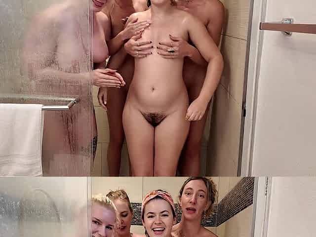 Showering with my Sexy Allies