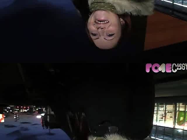 Love Creampie Her snatch leaks with cum after sex in car