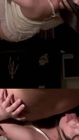 Careless Glimpse - Caught Reacting, yet She Quietly Decides to Take Care of It - Part2