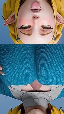 Princess Zelda Ahegao Titjob POV Rule34