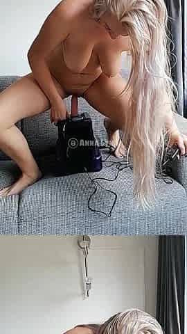 First Time with Fuckmachine