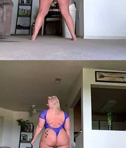 Fat BBW with big boobs masturbating and squirtin on cam