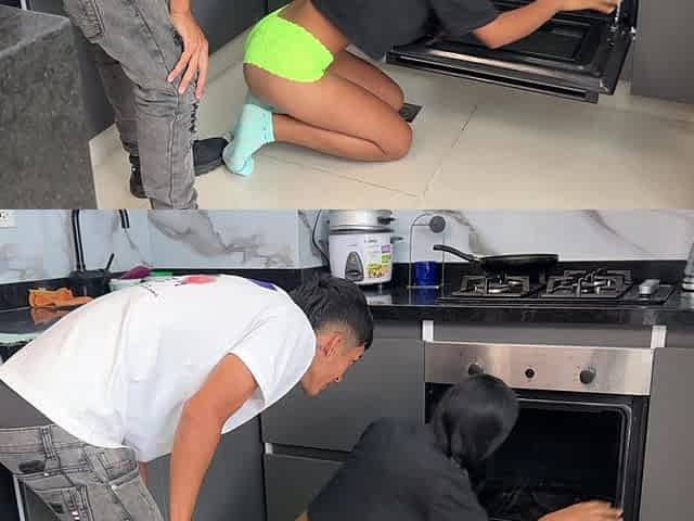 My Sexy Little Indian Neighbor Asks Me to Fix Her Stove in Exchange for a Rich, Hard Fuck Without Her Husband Knowing.