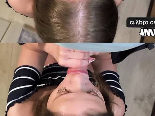 She gave me a real stranger blowjob, spunking to messy chick - spectacular xxx!