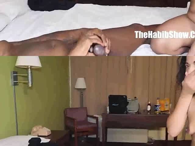 First time BBC casting for a booty Ebony babe