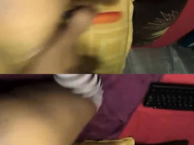 Big-Ass Ebony BBW Plays with Toy on Webcam