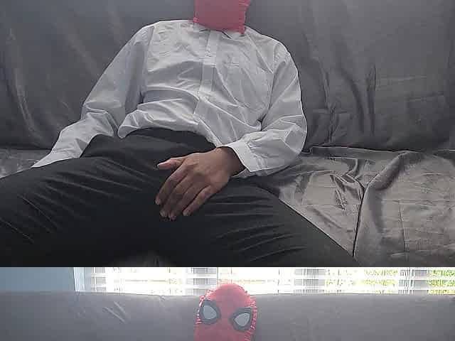 Shooting cum at my own face!
