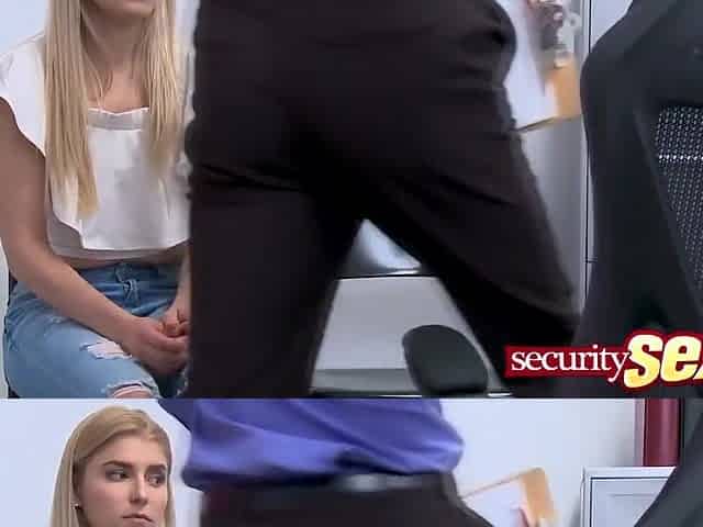 Horny Cop Is Fucking Two Pussies At Once In His Office