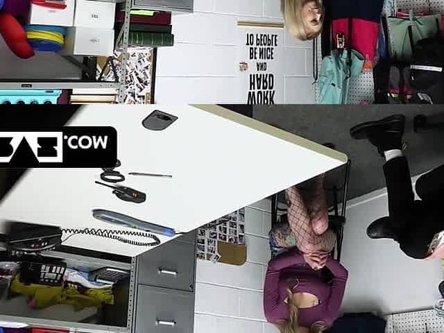 Perv Officer Tears Breasty mother I'd like to fuck Kaylee Ryder's Fishnet Hose And Drills Her Vagina
