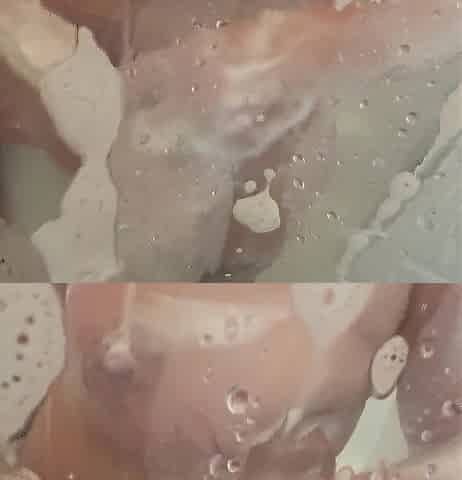 Amoral neighbour sneaks in and watches me shower