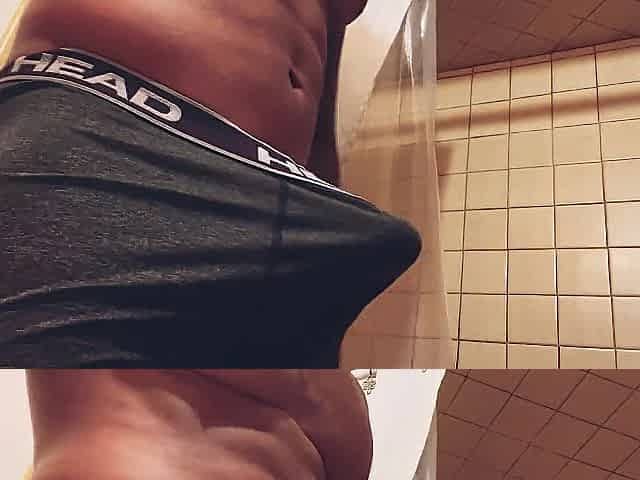 Glamorous Wang Dumps A Sexy Load B4 Shower????????????