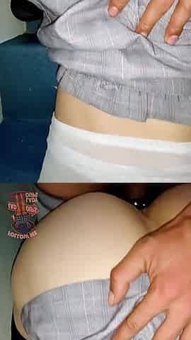 Doggy Style on a Leash for Slut Lady Oops and Cumshot