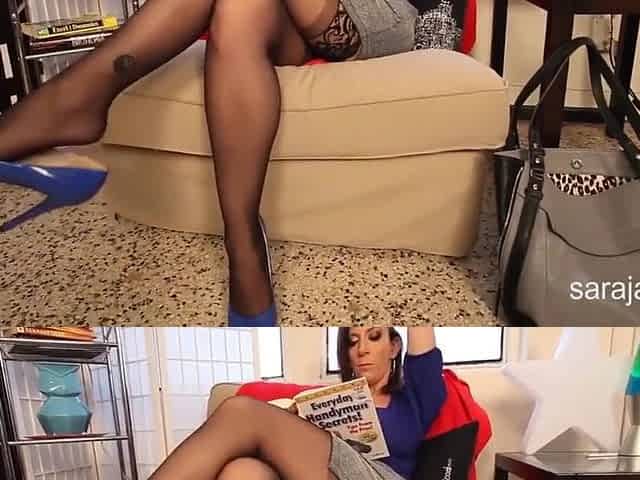 Sara Jay - Sexy Stocking Solo