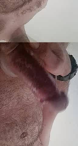 Large hard weenie. Jock rings and slight ache fetish
