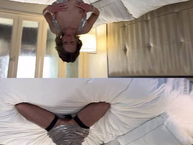Husband films wife getting fucked & creampie from friend