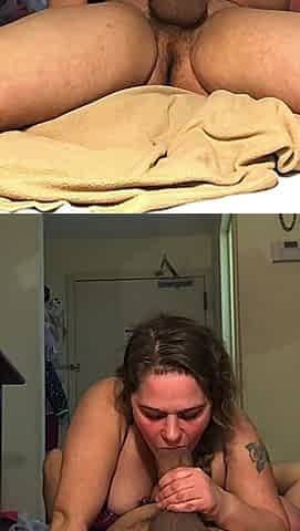 Trixie Sucks on a Hard Dick in a Dirty Motel