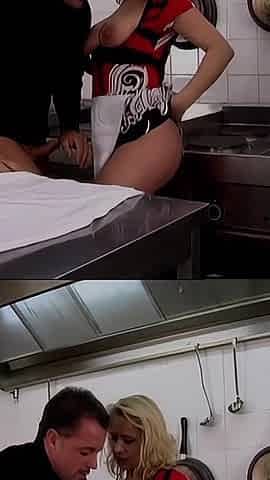 The Chef Fucks His Boss in the Kitchen