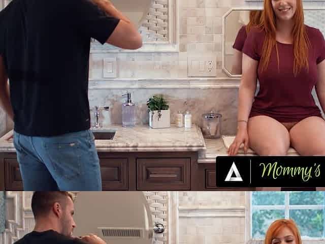 MOMMY S BOY - Stacked Redhead MILF Lauren Phillips Gives Hung Stepson Good Morning Fuck Before Work
