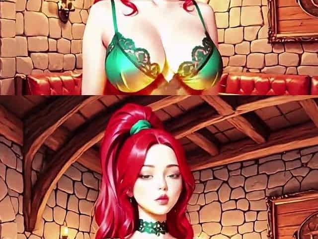 Divine Elixir - Dream Sorceress Summons a Dungeon Slavemaster for an Private Ritual AI Animation