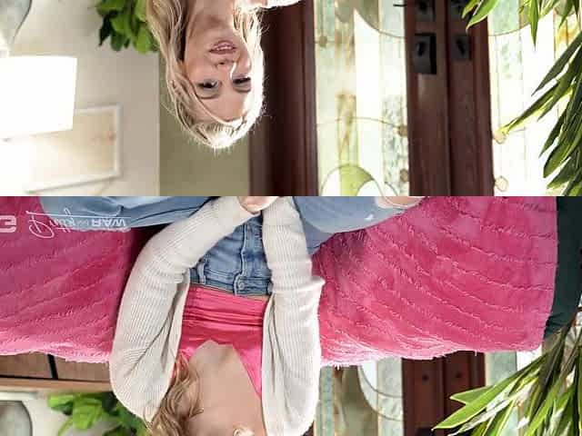 Cheerleader Kait Gets Double Dicked Down
