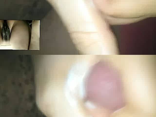 Masturbating with my girlfriend on a movie call