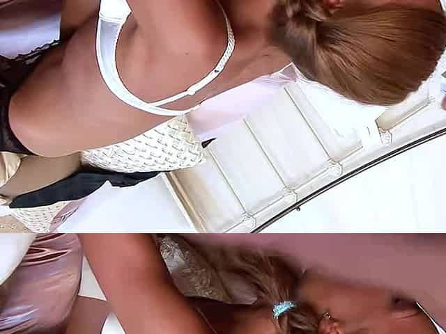 Three sexy Girls tricked to Cosplay Group Anal Sex