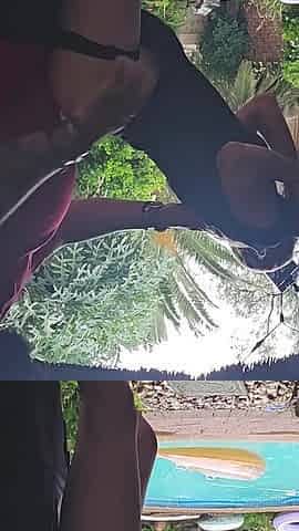 18 Year Old Girlfriend Fucked Outdoor During Thunderstorm