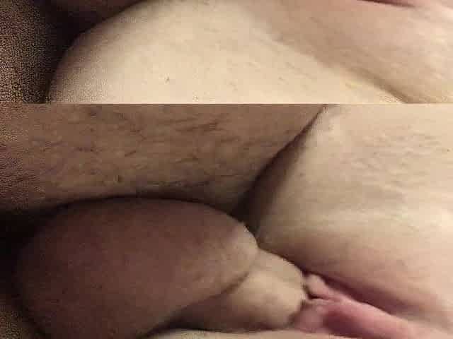 Close up screw unshaved cunt