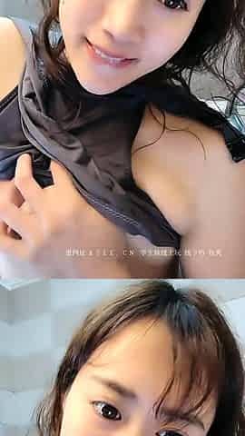 Horny asian teen solo