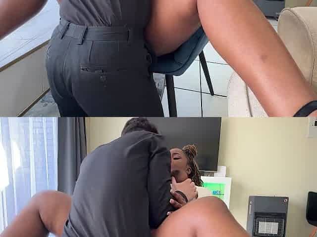 Desperate Ebony Slut Will Do Anything To Secure Her Spot - Deez Nutz