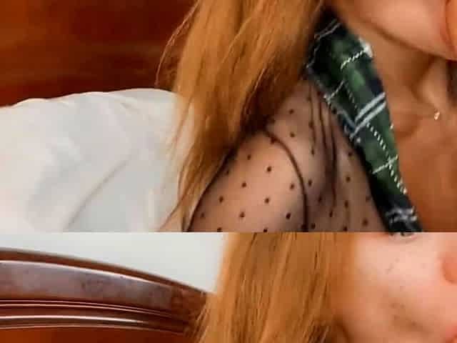 Tiny Blonde Teen Gets Creampied by a Big Dick